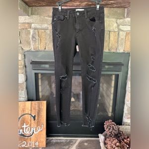 KanCan ripped skinny jeans